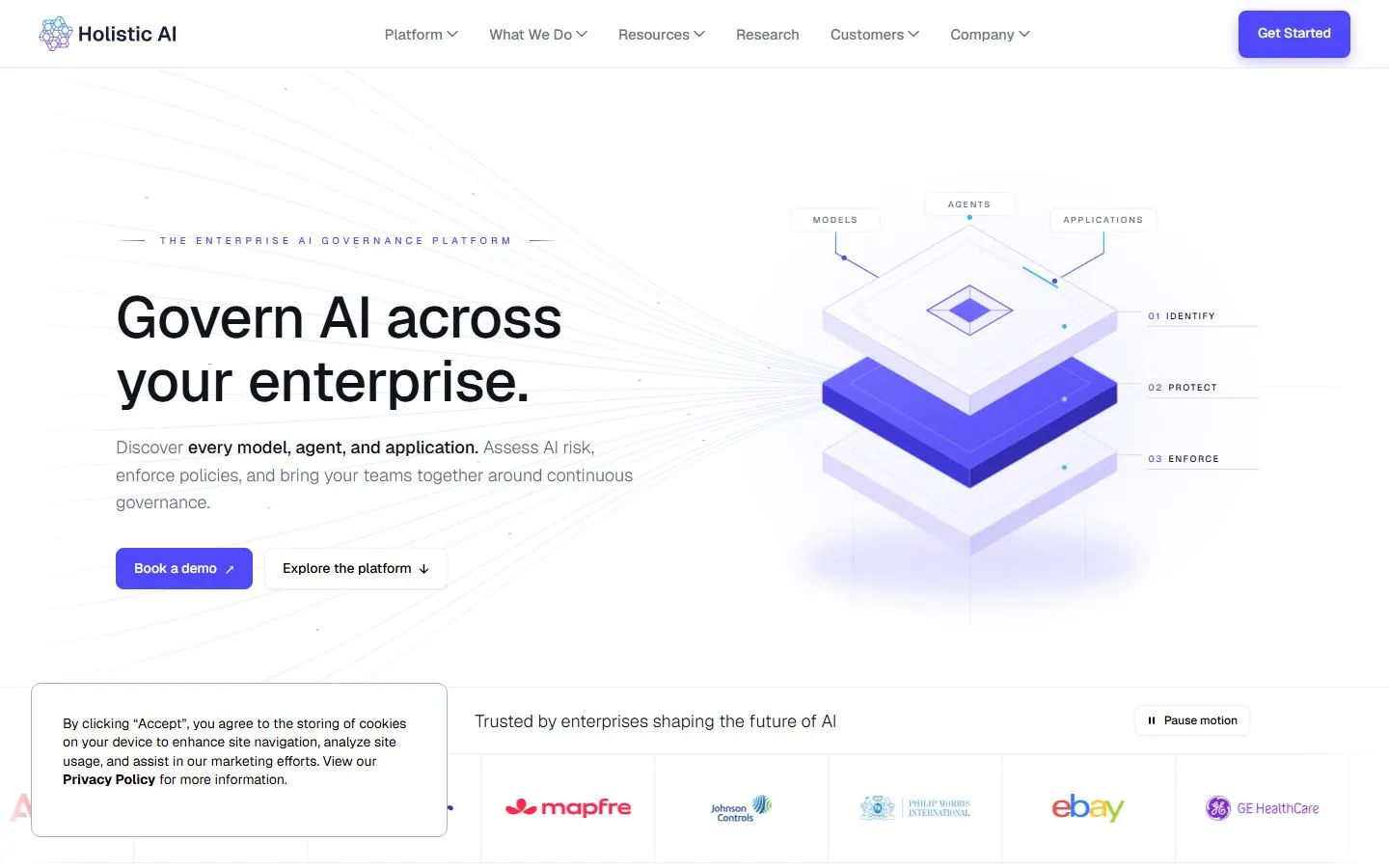 Holistic AI homepage