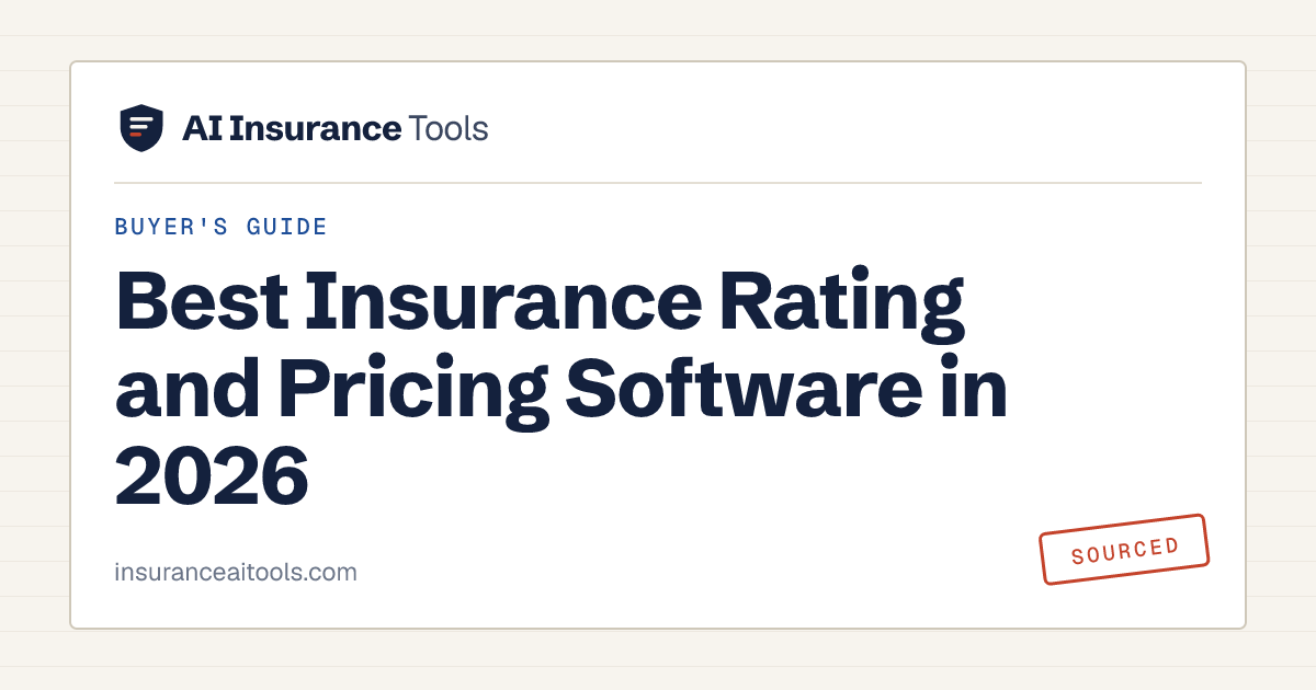 Best Insurance Rating and Pricing Software in 2026